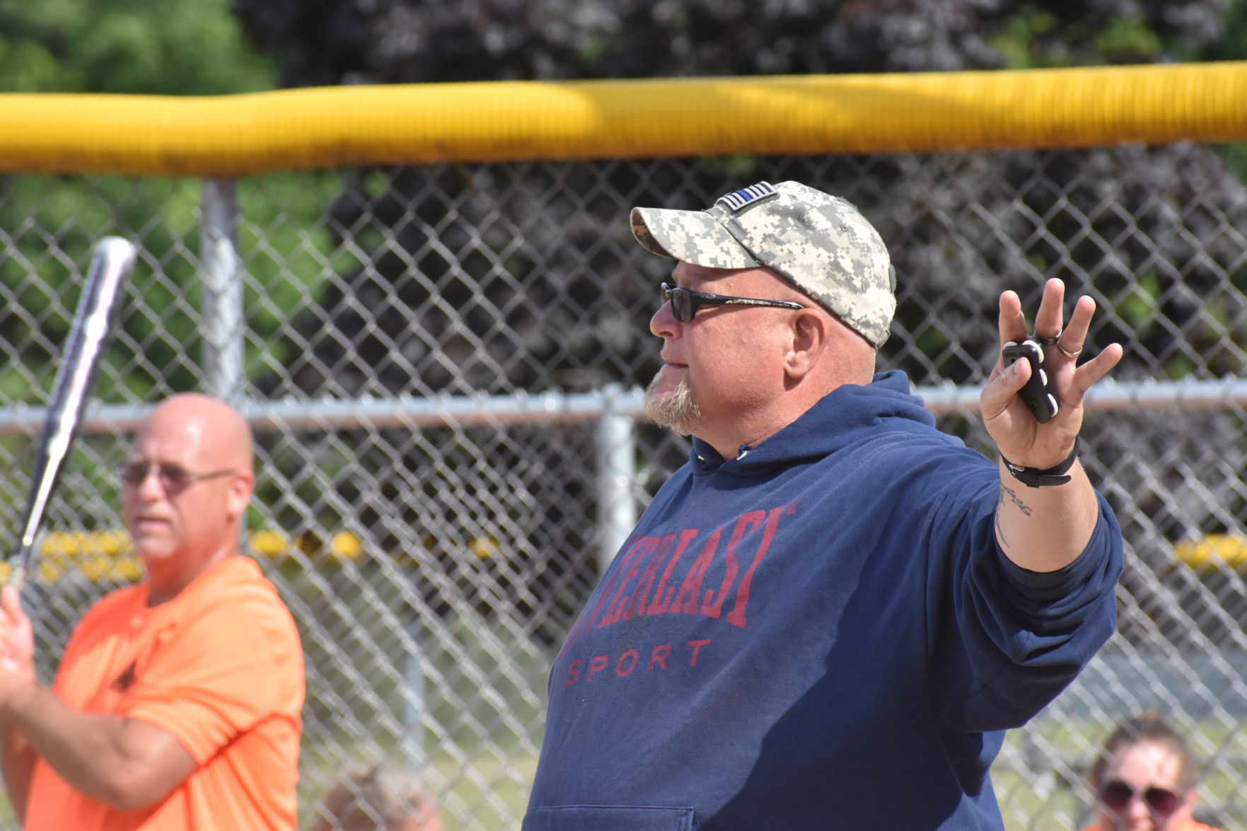 Umpire Joe Wigchers
